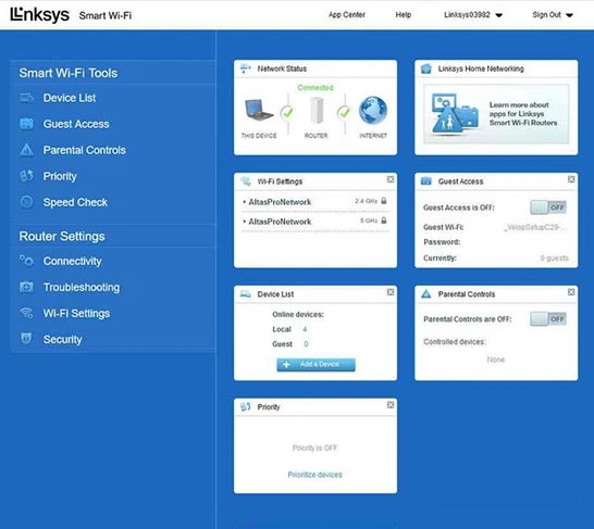 Linksys Velop App