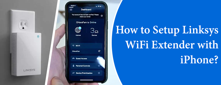 Setup Linksys WiFi Extender with iPhone