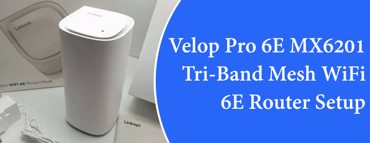 Velop Pro 6E MX6201 Tri-Band Mesh WiFi 6E Router